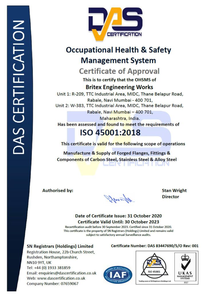 OHS Certificate